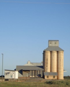 Poor kicked Silos at Mirrool NSW