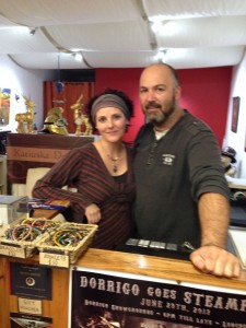 Stephen and Katiuska of Mountain Metal Art Dorrigo NSW