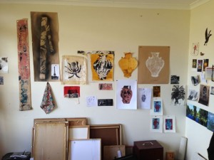 Studio , Rhonda Ellis, Fibre artist and Printmaker