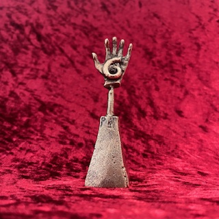 A HAND IN IT #1 bronze height +- 120mm